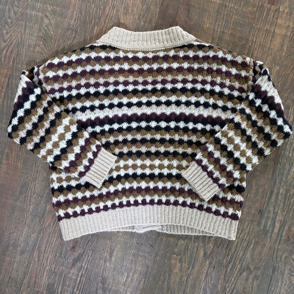 Grade & Gather oversized cardigan 3d weave small ( runs oversized to medium) - Picture 3 of 4